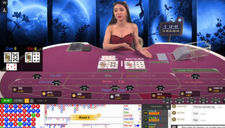 Hướng Dẫn Cách Chơi Baccarat Sảnh DG Tại BET88